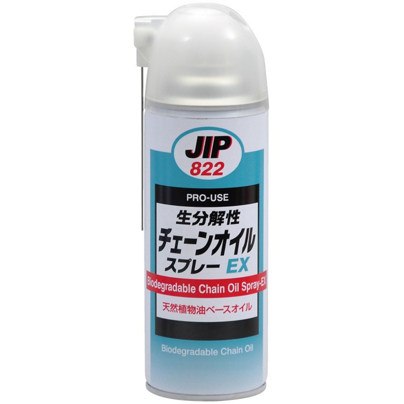 822 生分解性チェンオイルスプレーEX 1本(420mL×24本) イチネン