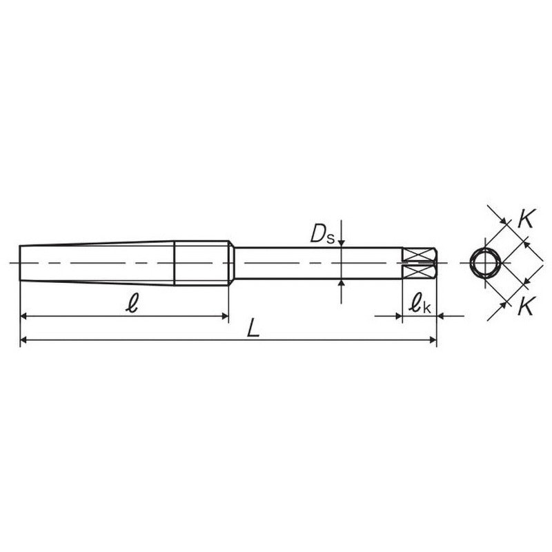 SL TR16×3 台形ねじ用通り穴用スパイラルタップ SL Tr ヤマワ(YAMAWA) ノンコーティング 呼び寸法TR16×3 -  【通販モノタロウ】