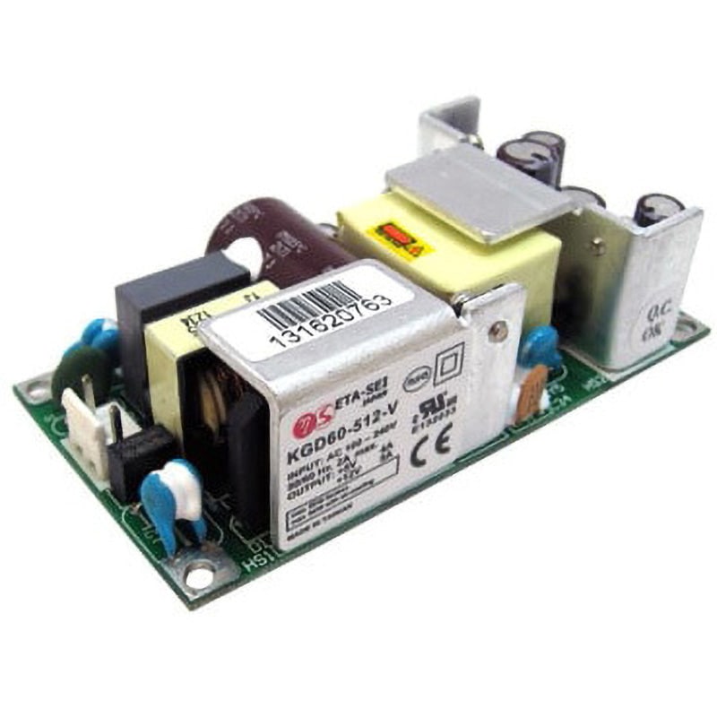 KGD60-512-V AC/DCコンバータ 小型・ピーク負荷対応低待機電力 KGシリーズ アルス(イーター電機) AC100～240V 60W AC85～264/DC110～370V   KGD60-512-V