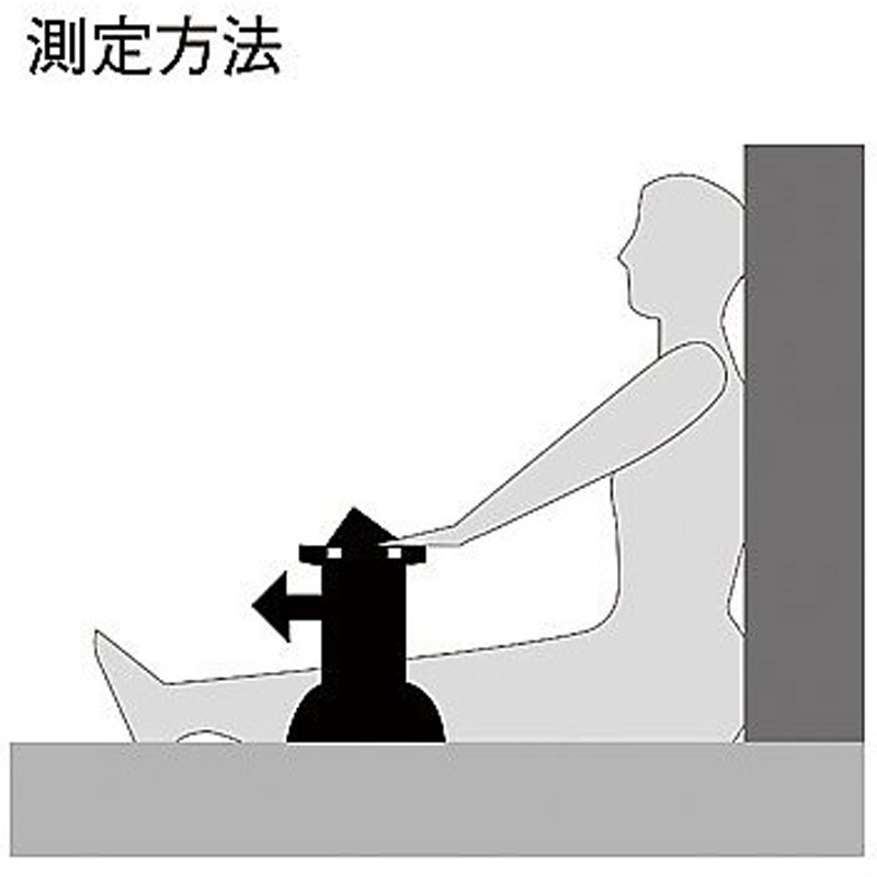 T.K.K5412 【レンタル】デジタル長座体前屈測定計 1個 竹井機器工業