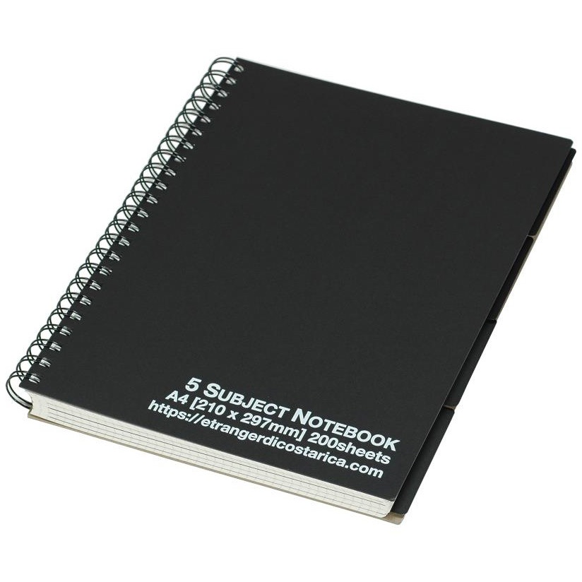 SB5-A4-002 5SUBJECTノート 1冊(200シート) エトランジェ・ディ