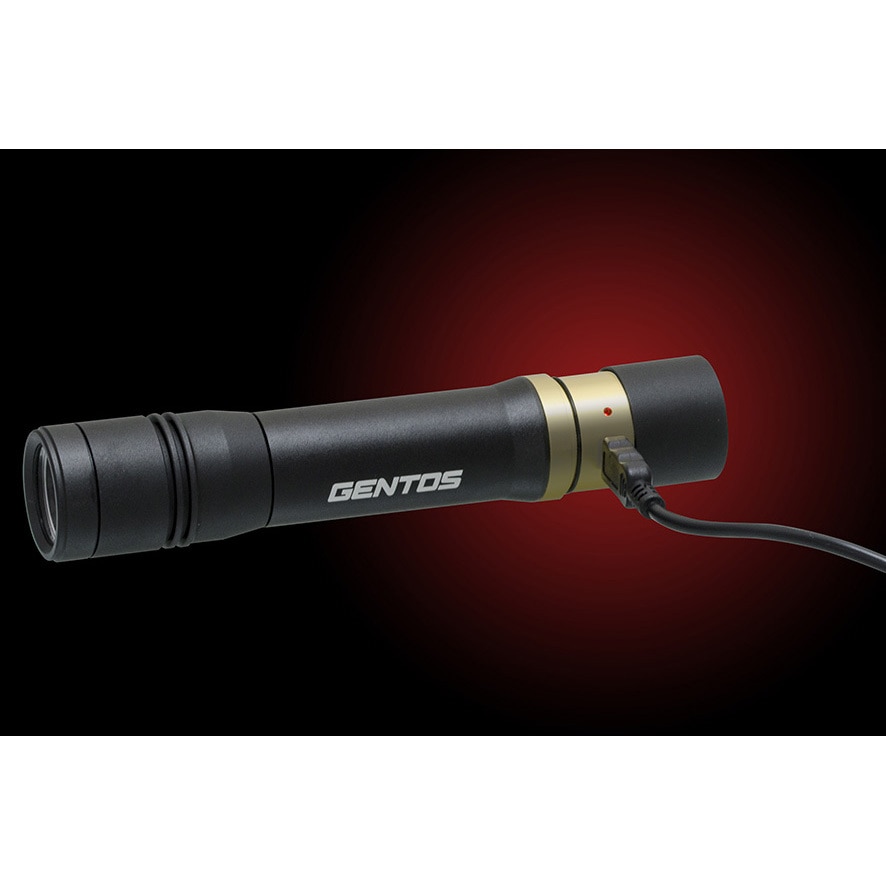 RX-386R レクシード ハンディトーチ充電式 GENTOS 明るさ900～50Lm