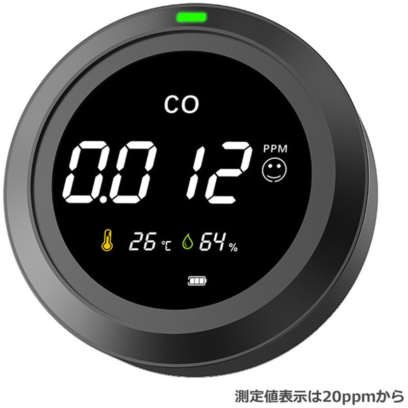 PTH-12 一酸化炭素濃度計 PTH-12 1台 MILESEEY 【通販モノタロウ】