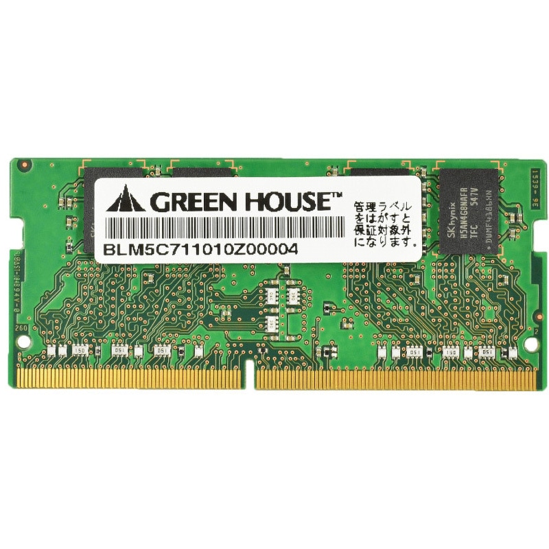 GH-DNF3200-16GB PC4-25600 DDR4 SO-DIMM 1個 グリーンハウス 【通販