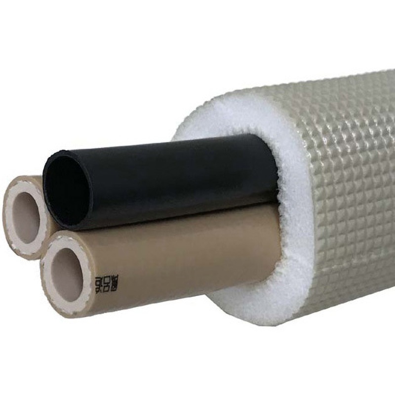 M246THWG-15X20M ツインホース保温材付ガイド入 ミヤコ 長さ20m  M246THWG-15X20M