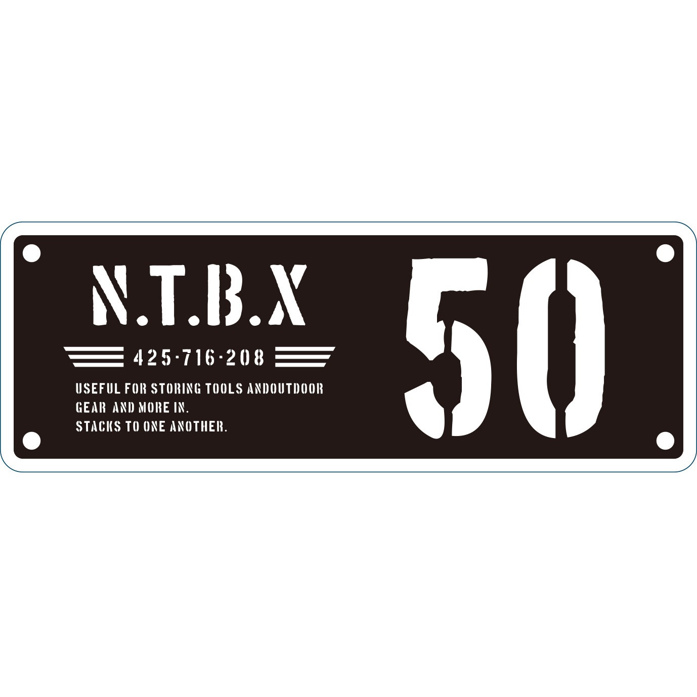 50X NTボックス ブラックグリーン JEJアステージ ブラック/グリーン色