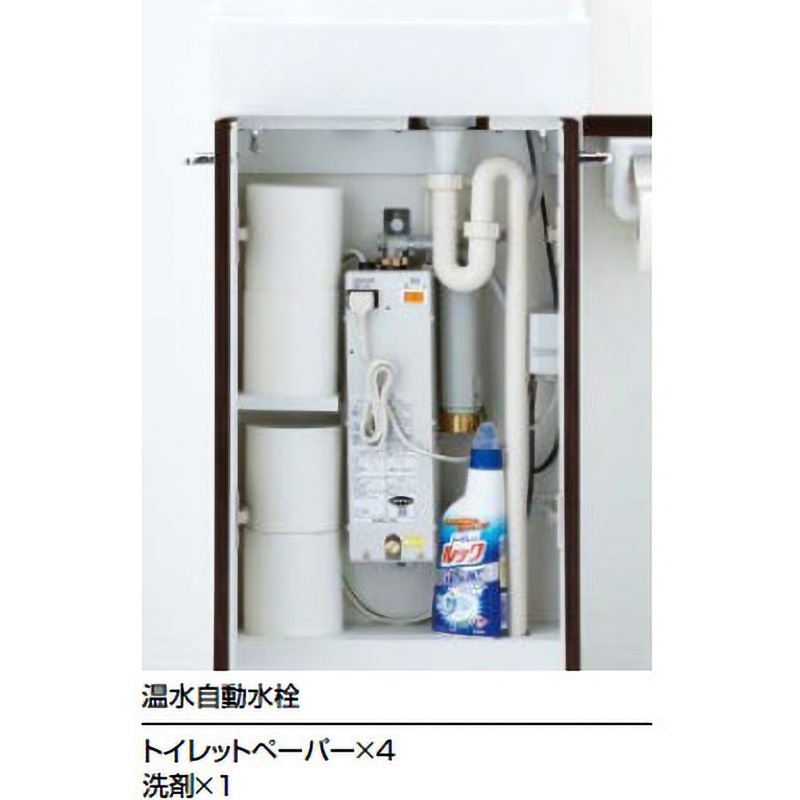 YL-DA83SCWE/WAN コフレルワイド壁付 キャビネットタイプ 温水自動水栓 