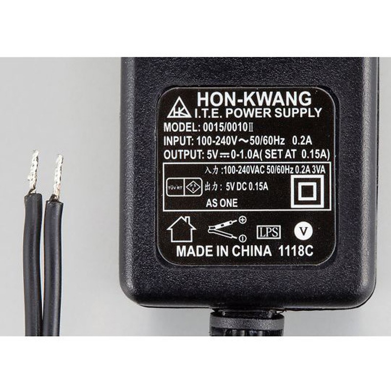 0015/0010 ACアダプタ ダイレクト 1個 アズワン 【通販モノタロウ】