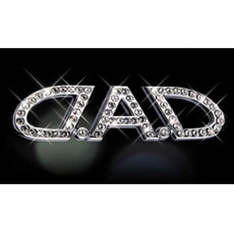 SA723-01 D.A.D ジュエリーエンブレム D.A.D(GARSON) サイズL 1個 