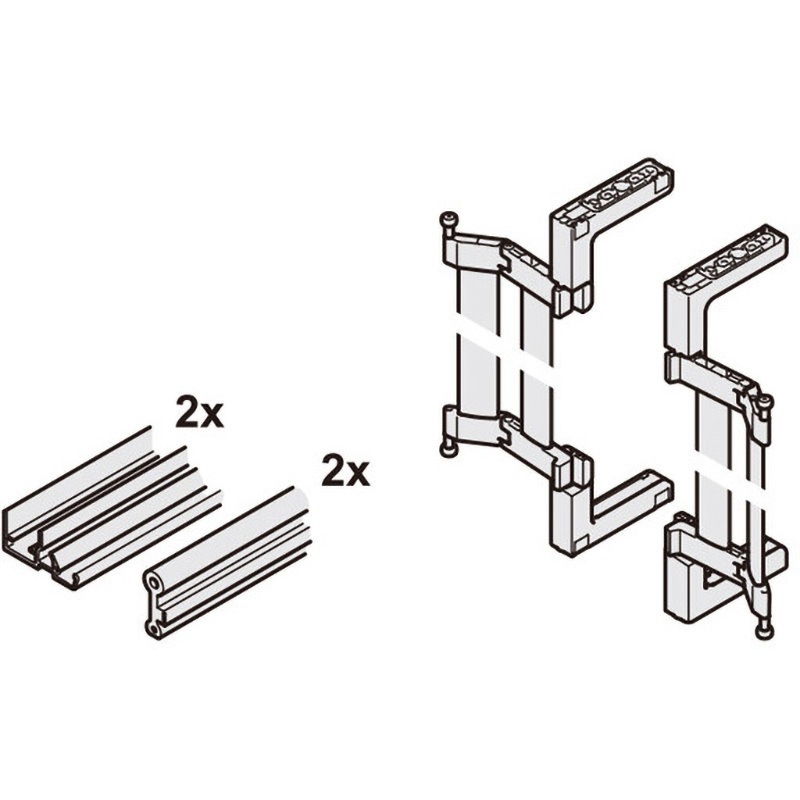 406.11.670 Finetta フラットフロント S 10 FB 1セット ハーフェレ 【通販モノタロウ】