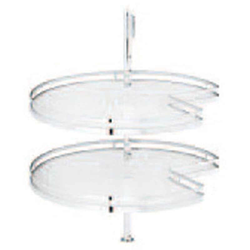 542.43.283 3/4回転コーナー金具 回転トレー付 1セット ハーフェレ 【通販モノタロウ】