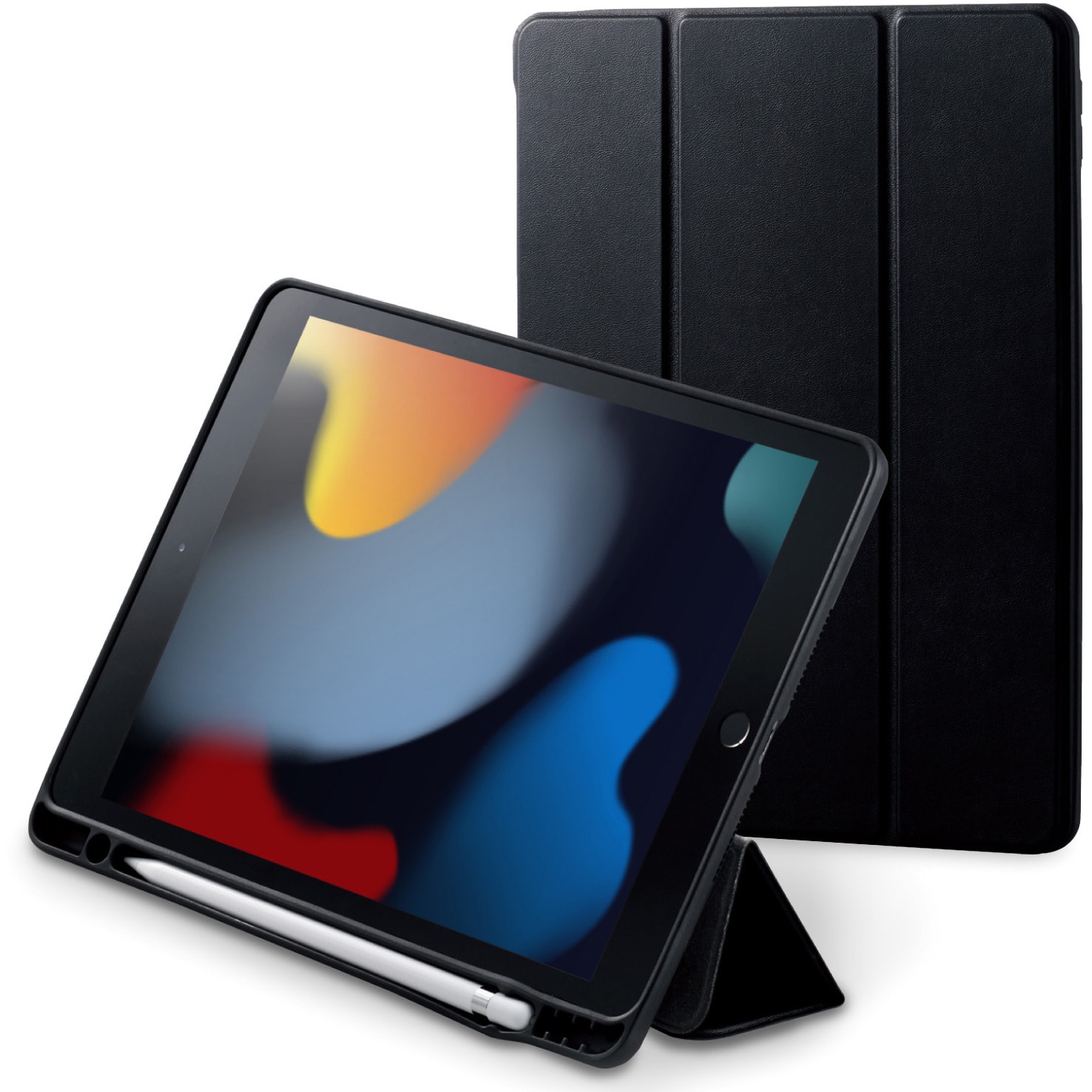 TBWA19RWVSABK iPad 10.2インチ 第9/8/7世代 ケース カバー 手帳型