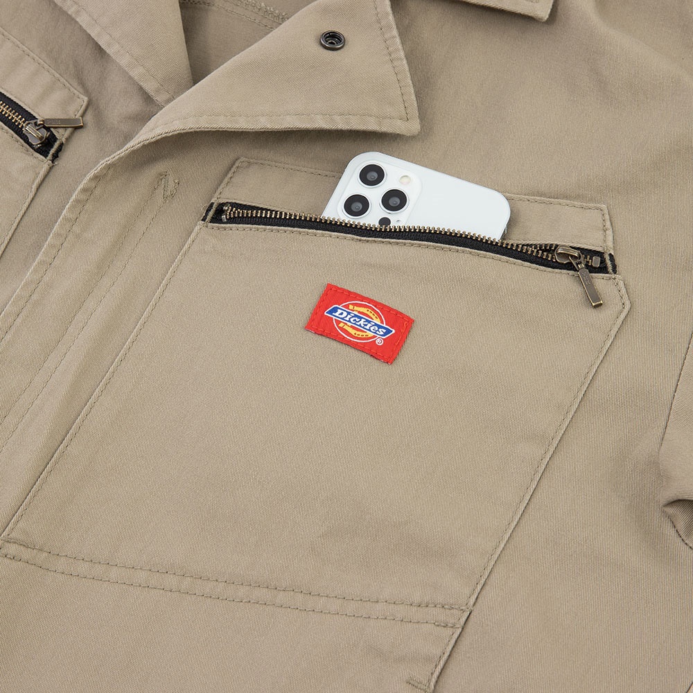 D-726 ストレッチツイルツナギ Dickies(ディッキーズ) 長袖つなぎ