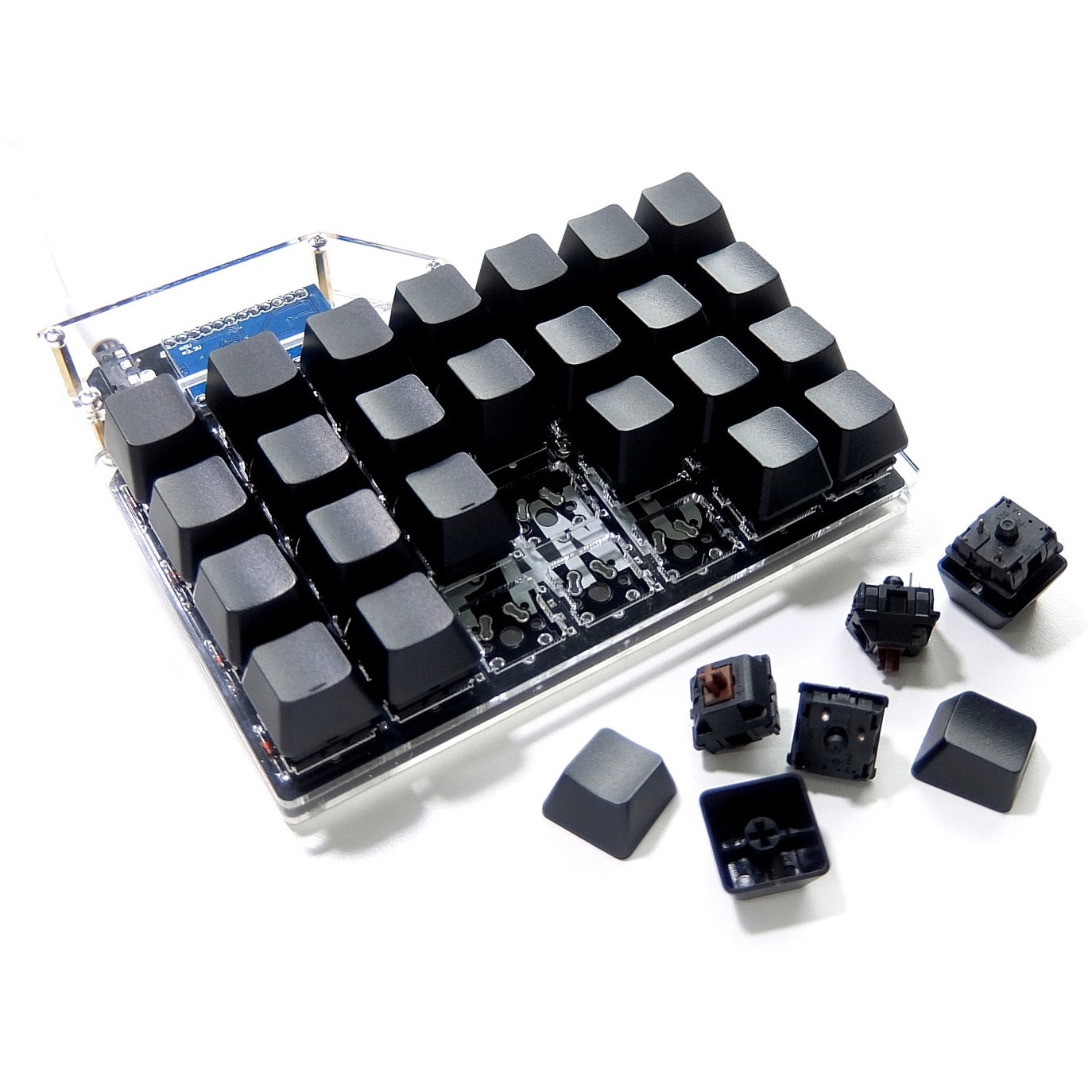 ADSKB42H キーボード自作キット ビット・トレード・ワン インターフェイスUSB MicroB キー数:最大28