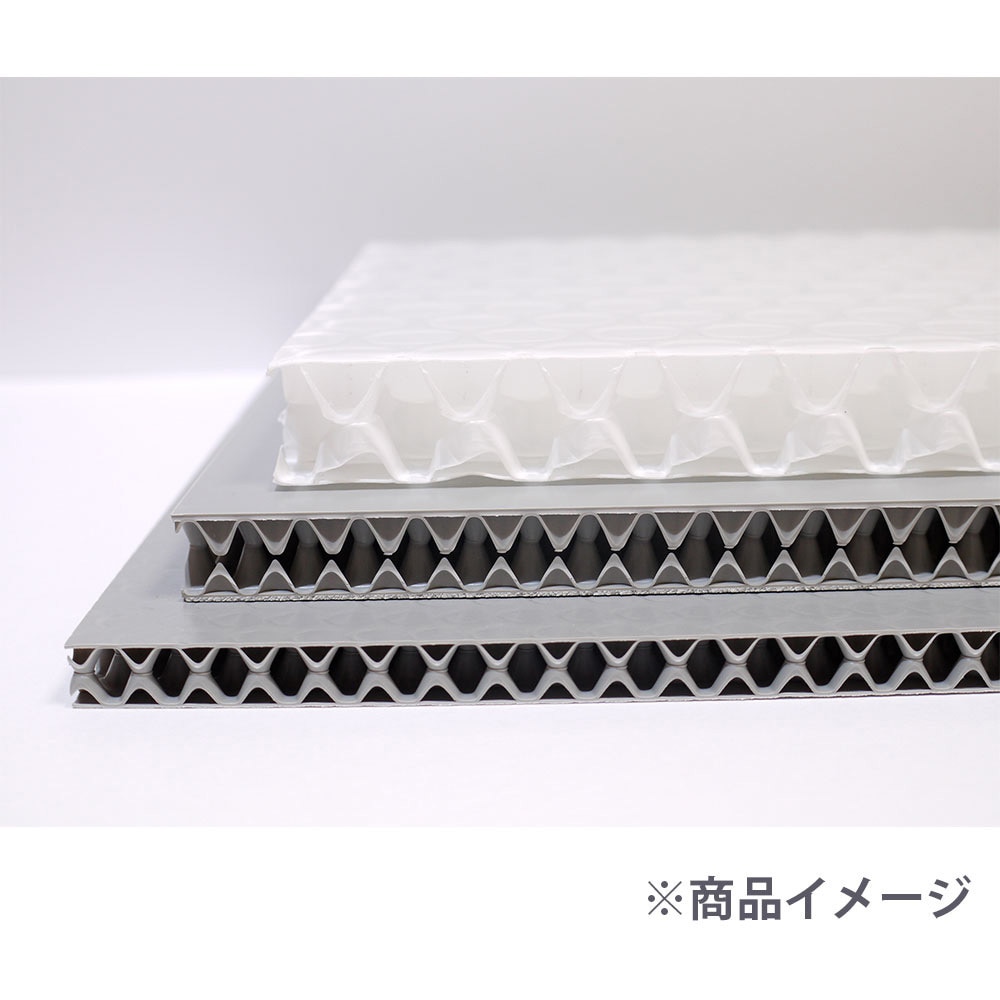 JW-12-200C WH ダンプレート(プラスチックダンボール) 宇部