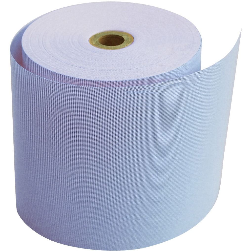 230-04008005 カラーサーマル紙 58mm幅 紫 小林 感熱紙