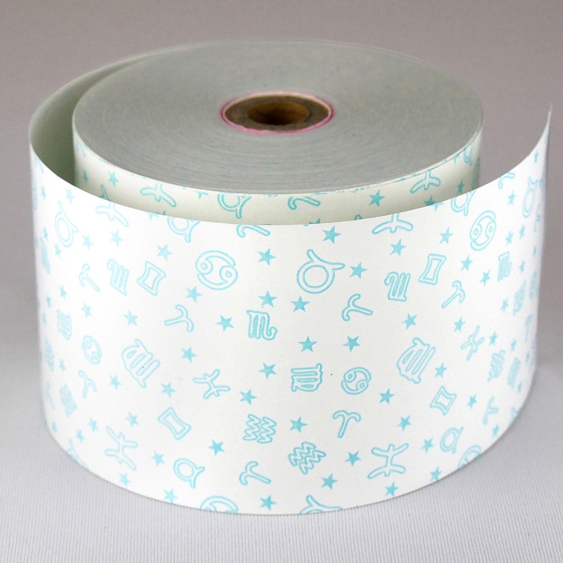 230-05392005 ファンシーレジ用紙 80mm幅 星座 青 小林 感熱紙