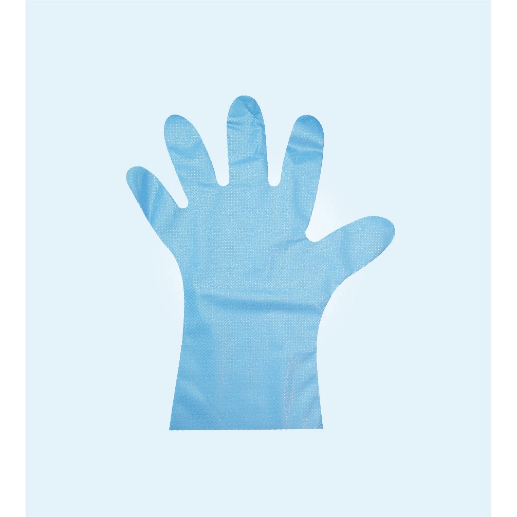 (まとめ) クラフトマン ポリエチレン手袋 M ブルー PGHK-05 1パック(200枚) 〔×30セット〕 クラフトマン ポリエチレン手袋 ブルー M 200枚入X50箱