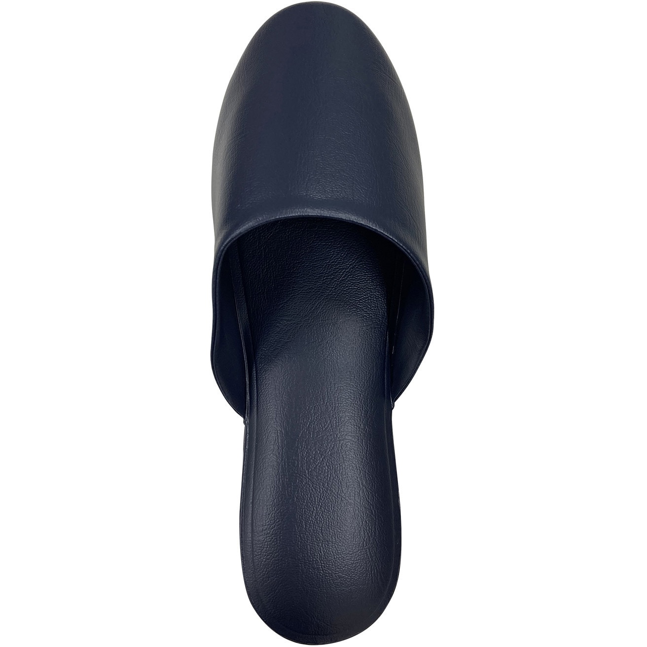 5706 踵なし軽量スリッパ オーミケンシ 材質PVC ダークブルー色 サイズ