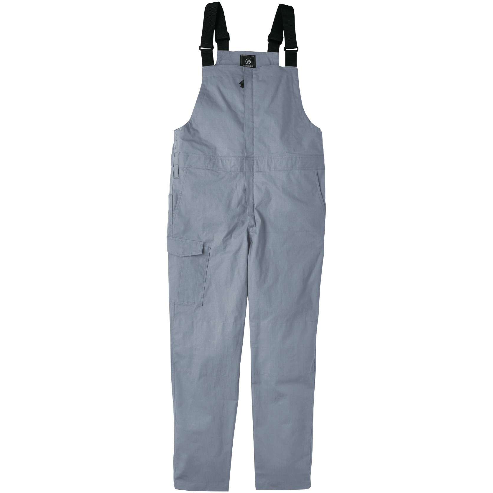 RO-696 リップストップサロペット ROUND ONI アイスブルー色 サイズM  RO-696