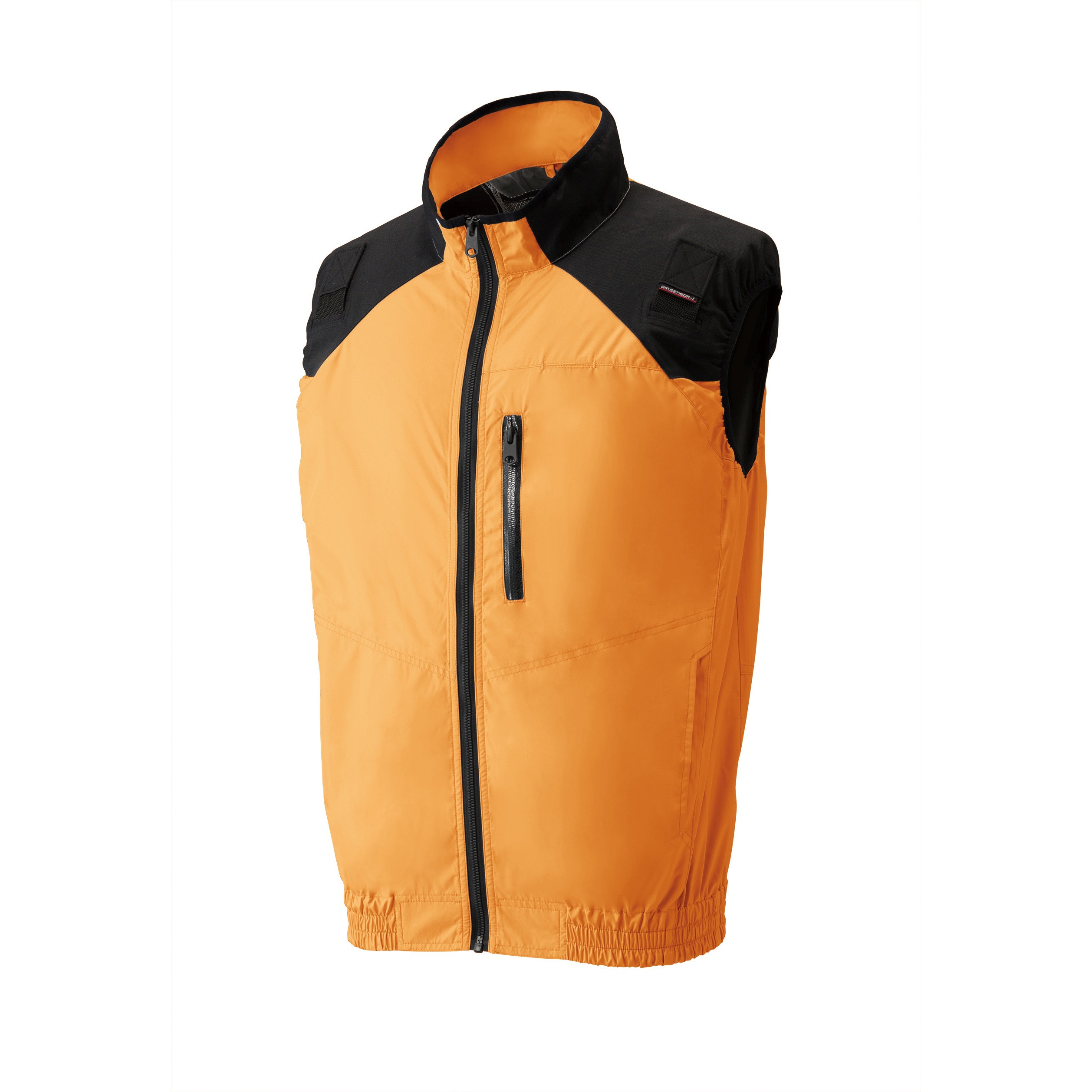 あんページです 26880 ハーネス対応ベスト クロダルマ 服のみ マンゴーイエロー