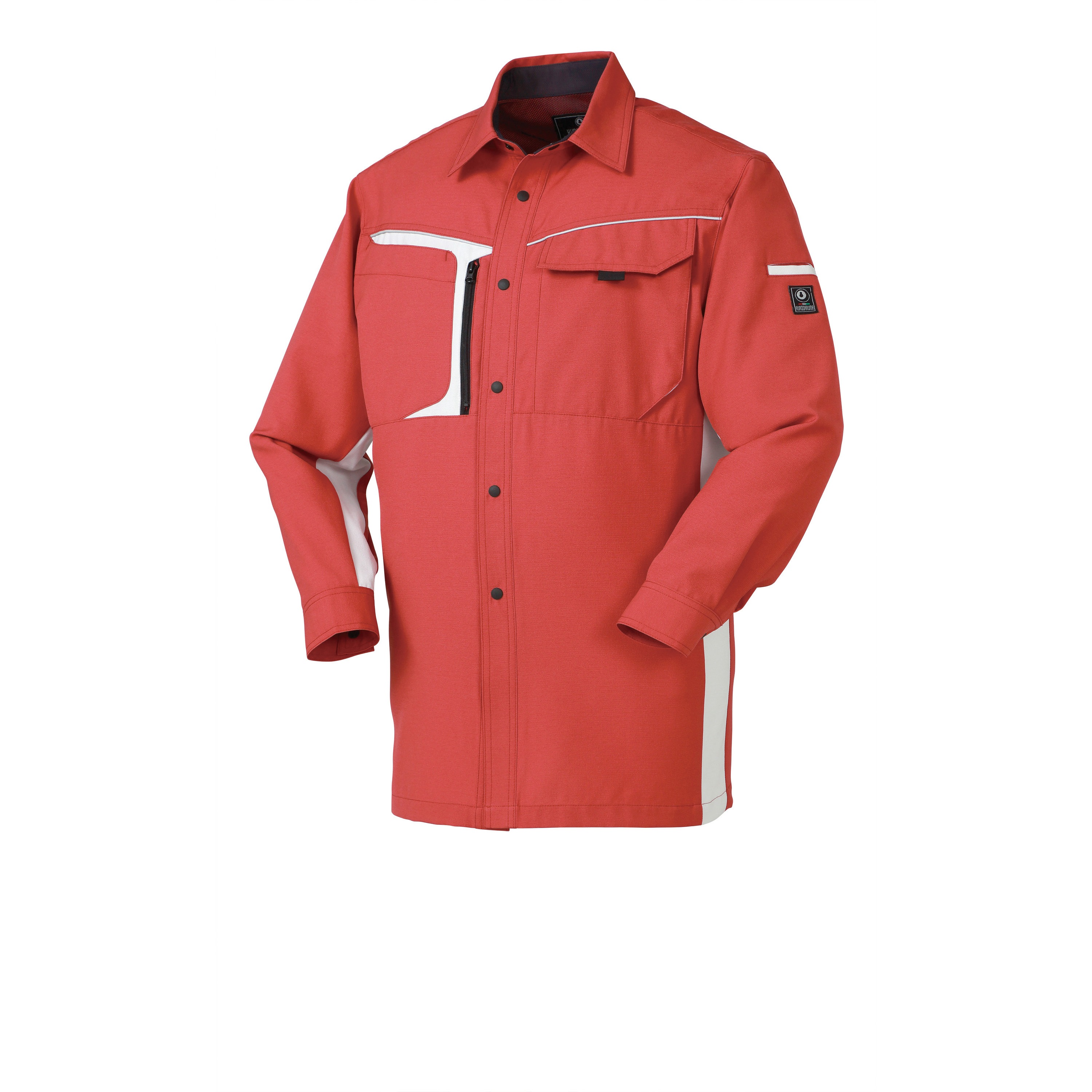 25598 長袖シャツ クロダルマ 混率(%):ポリエステル85・綿15