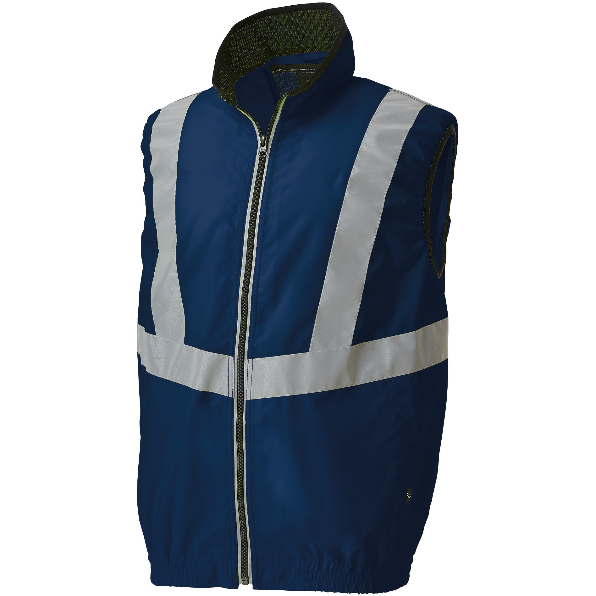 26868 AIRハンシヤベスト クロダルマ 服のみ 混率(%):ポリエステル100(タフタ)