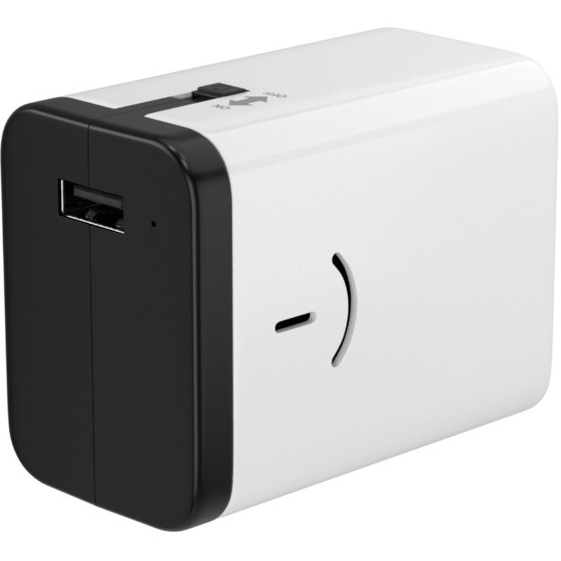 OWL-DB4U1-WH 緊急時にも安心 単三電池4本対応 乾電池式モバイル