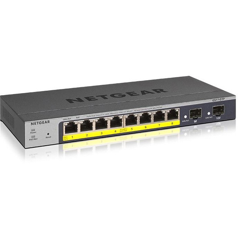 【未開封】ネットギア8ポート SFPx2 PoE+ GS110TP-300AJS 未開封】ネットギア8ポート SFPx2 PoE+ GS110TP-300AJS 【公式通販】