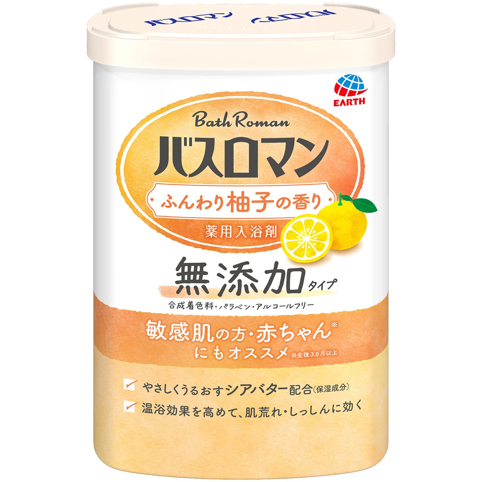 バスロマン 無添加タイプ 1個(600g) アース製薬 【通販モノタロウ】