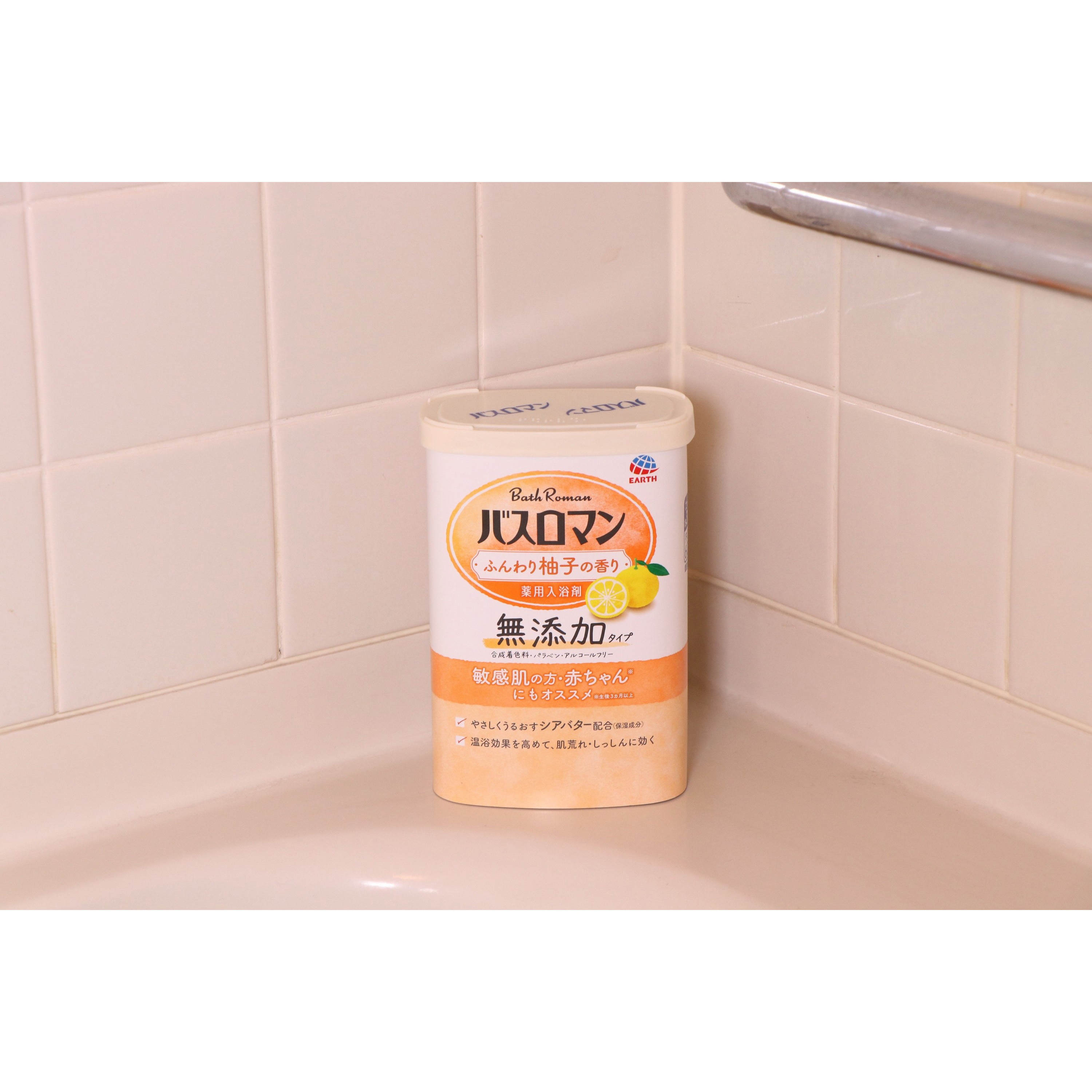 バスロマン 無添加タイプ 1個(600g) アース製薬 【通販モノタロウ】