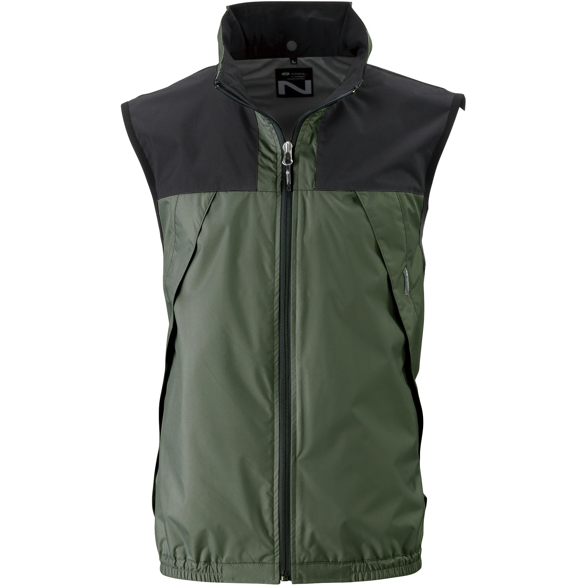 ファン付きウェアベストのみ　3Lのみ NC-1122/ハンターグリーン/3L Nクールウェア 上部ファン(ベスト) NSP