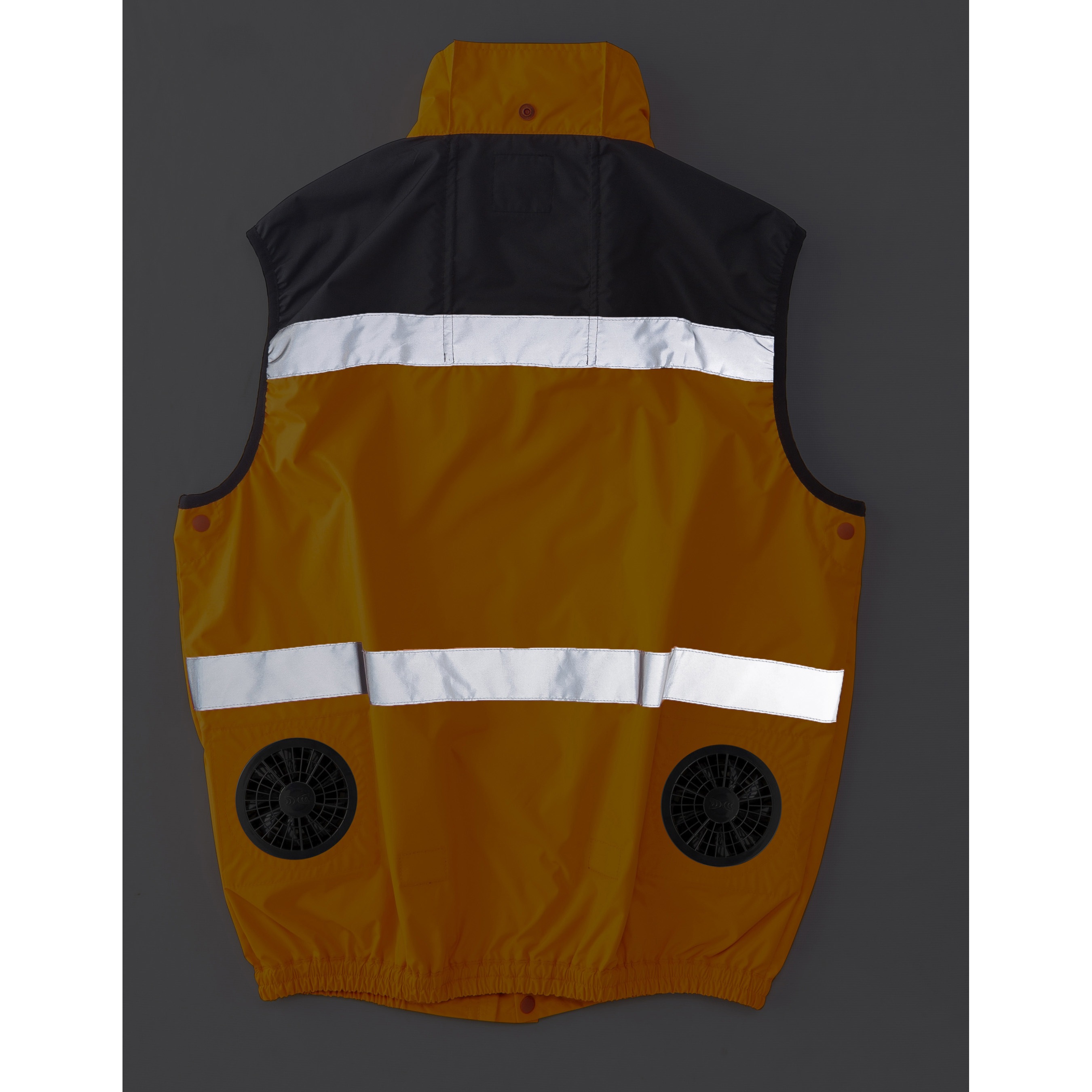 NC-1071/オレンジ/2L + SKSP02B Nクールウェア ベストタイプ+空調服(R