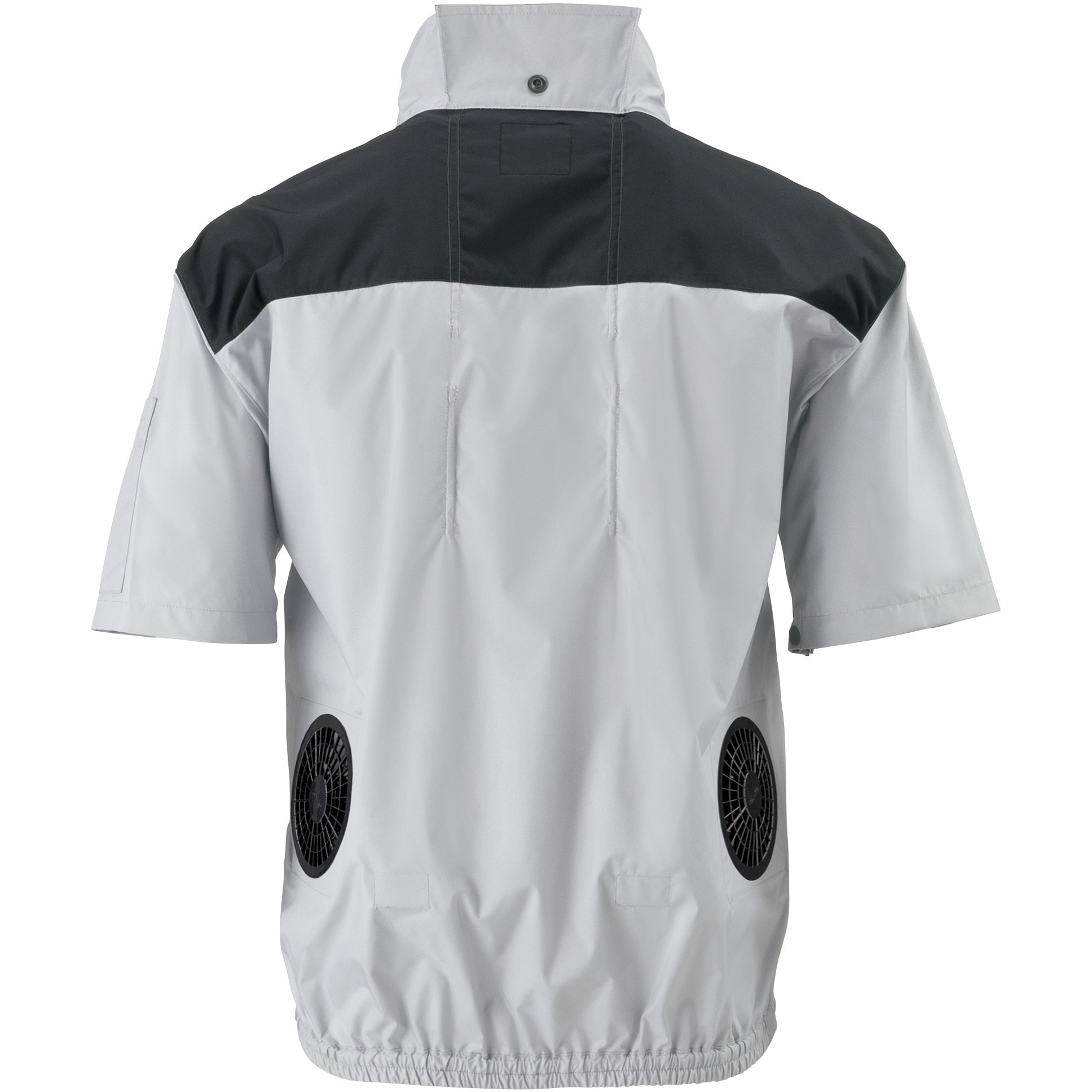 ND-1121/シルバー/3L + SKSP01 Nクールウェア 半袖タイプ+空調服(R