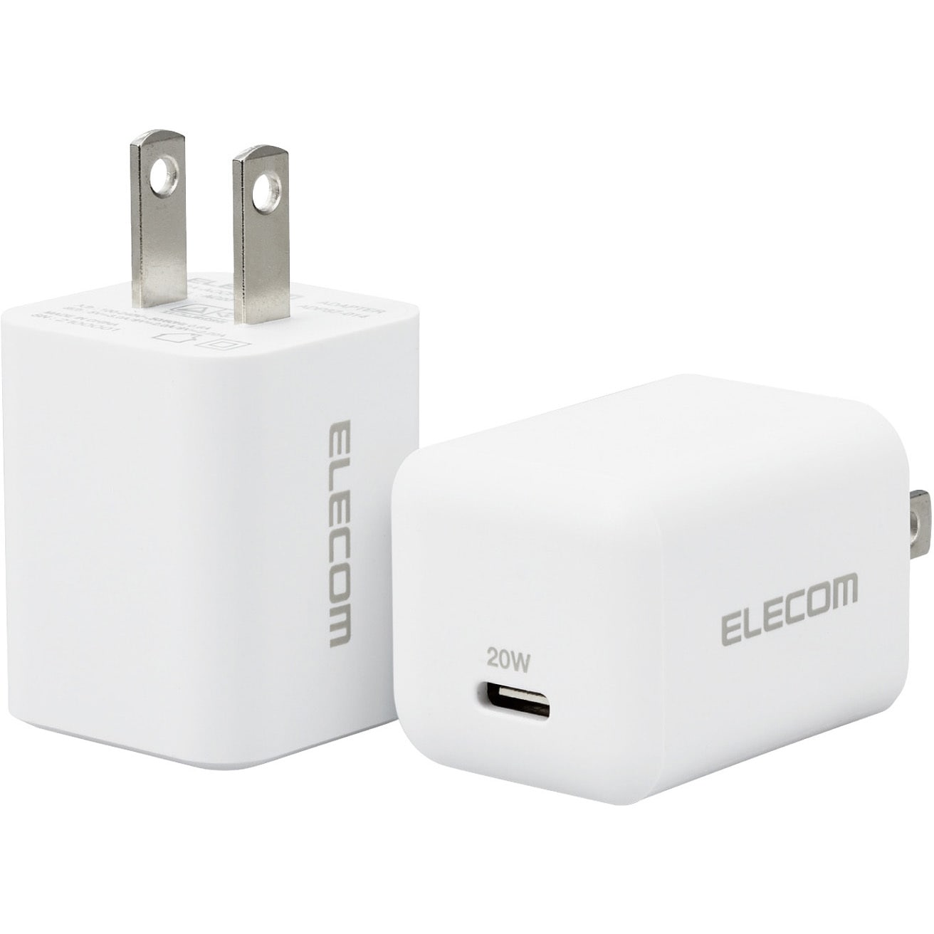 スマホ充電器 AC充電器 タイプC×1ポート 2個セット PD 20W 小型 軽量