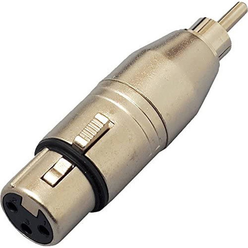 TDX312 XLR(F)/RCA(M) T/D 変換コネクター True Dyna XLR (メス) / RCA