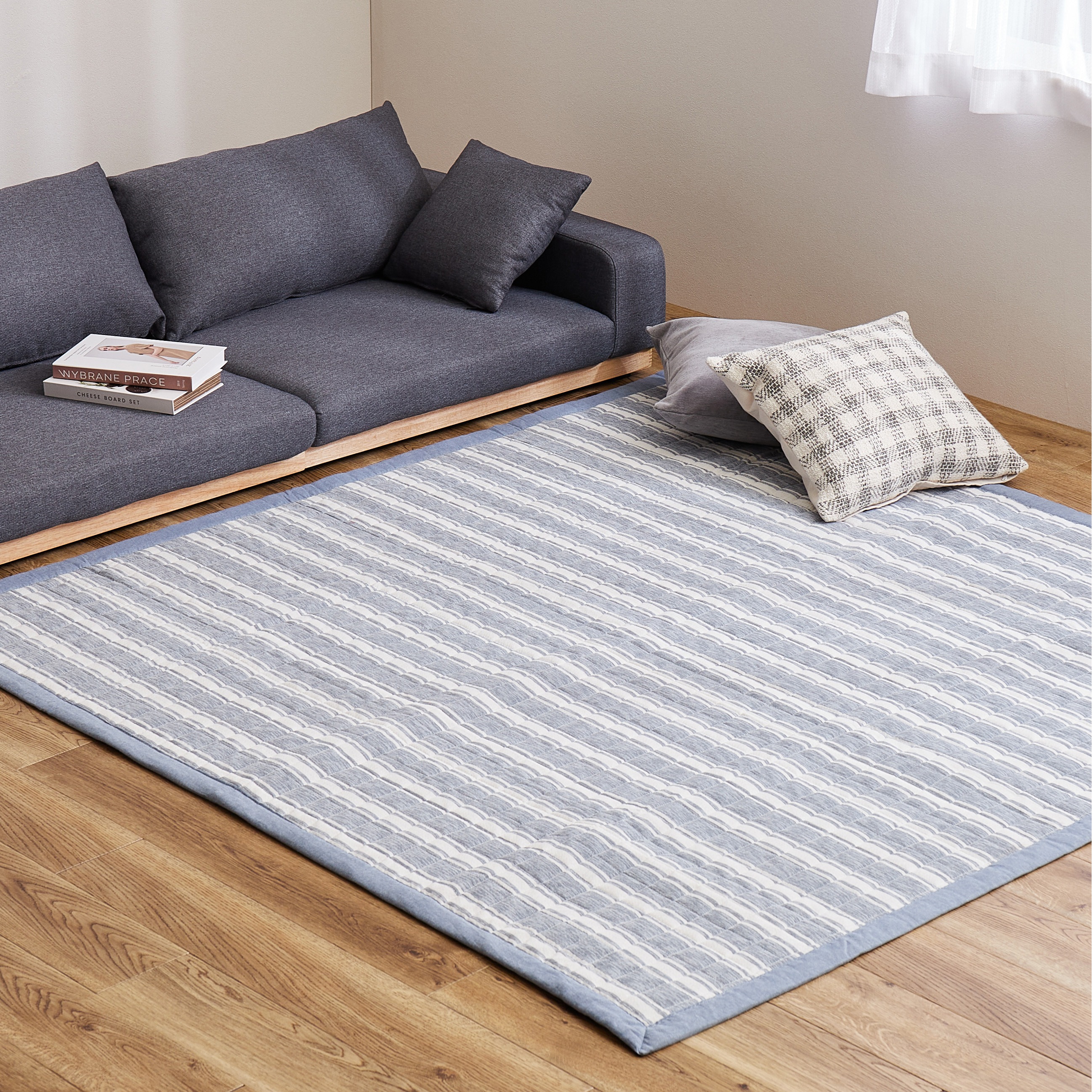 240632701 綿素材しじら織りラグ サラモ 1枚 萩原 【通販モノタロウ】