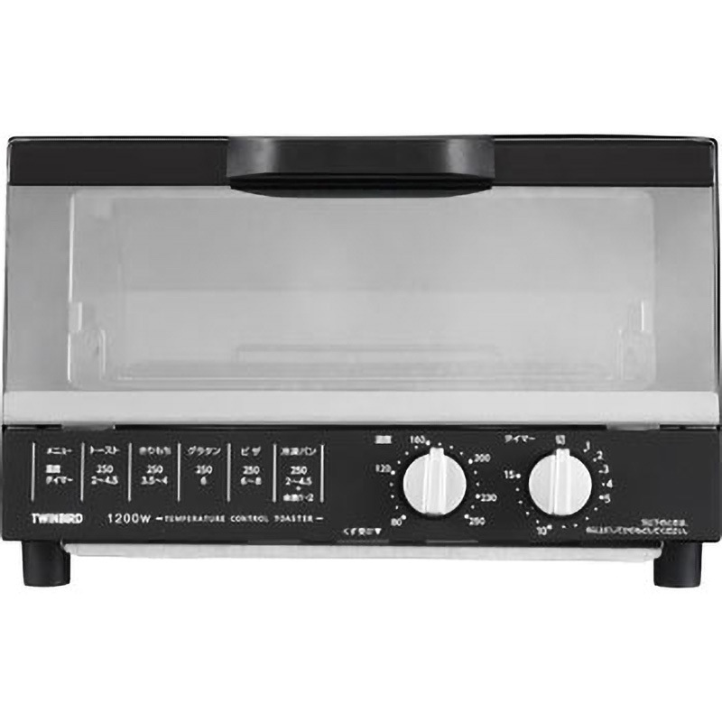 TS-4185B オーブントースター ツインバード ブラック色 - 【通販