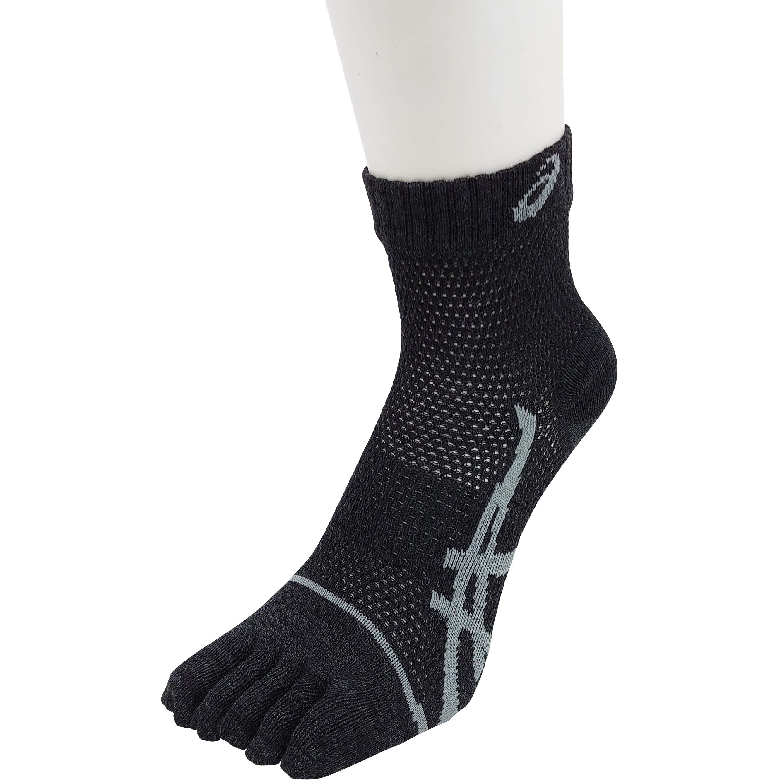 おすすめ アシックスソックス 289-410-27-00 MESH ミドル丈 5本指 レッグウェア