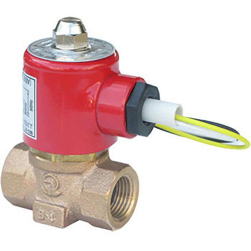 DS10H-WS 桃太郎ミニ 青銅電磁弁【オリフィス4mm・通電開・蒸気/温水用】 ベン AC100V 呼び径10A  DS10H-WS