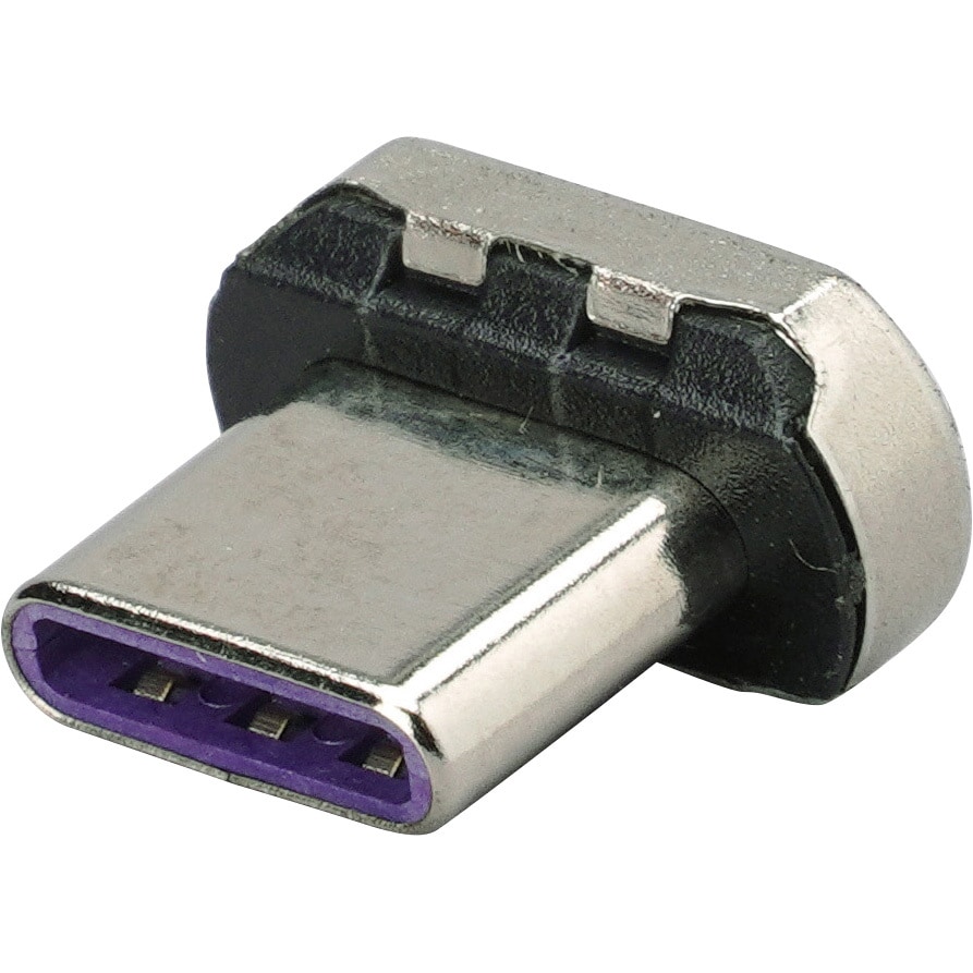 Type-C USB 変換アダプター 3個セット 変換コネクター シルバー 予備 【25％OFF】 - その他