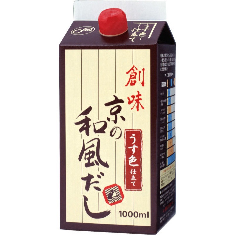 京の和風だし 1箱(1L×6本) 創味食品 【通販モノタロウ】