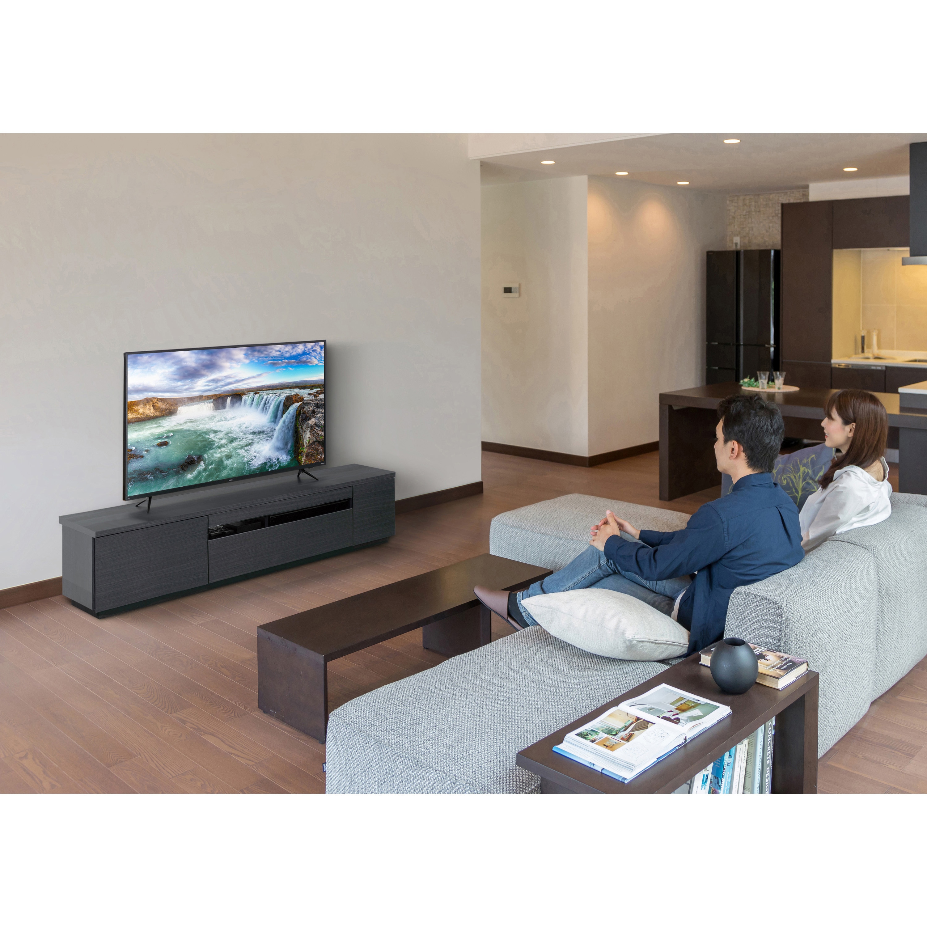 アイリスオーヤマ  ボックステレビ台 BTS-GD150UK ボックステレビ台 アッパータイプ BTS-GD150UK｜ボックステレビ台