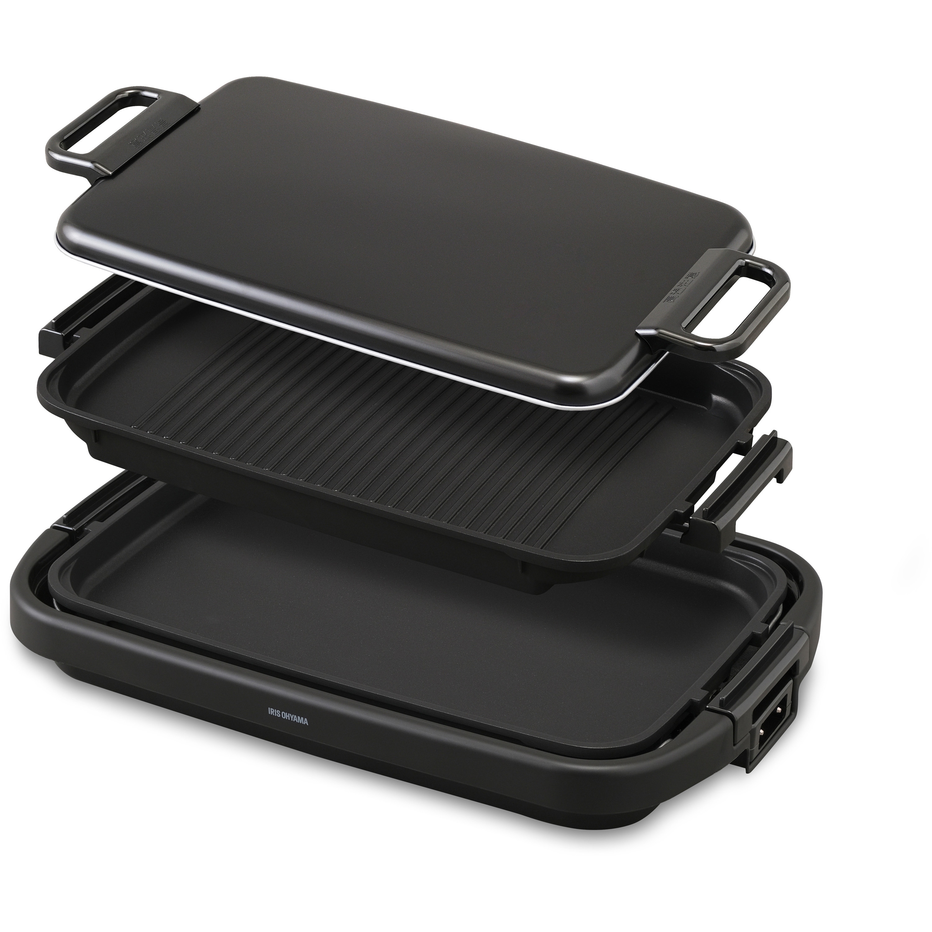 SWHP-012-B ワイドホットプレート2枚 1個 アイリスオーヤマ 【通販