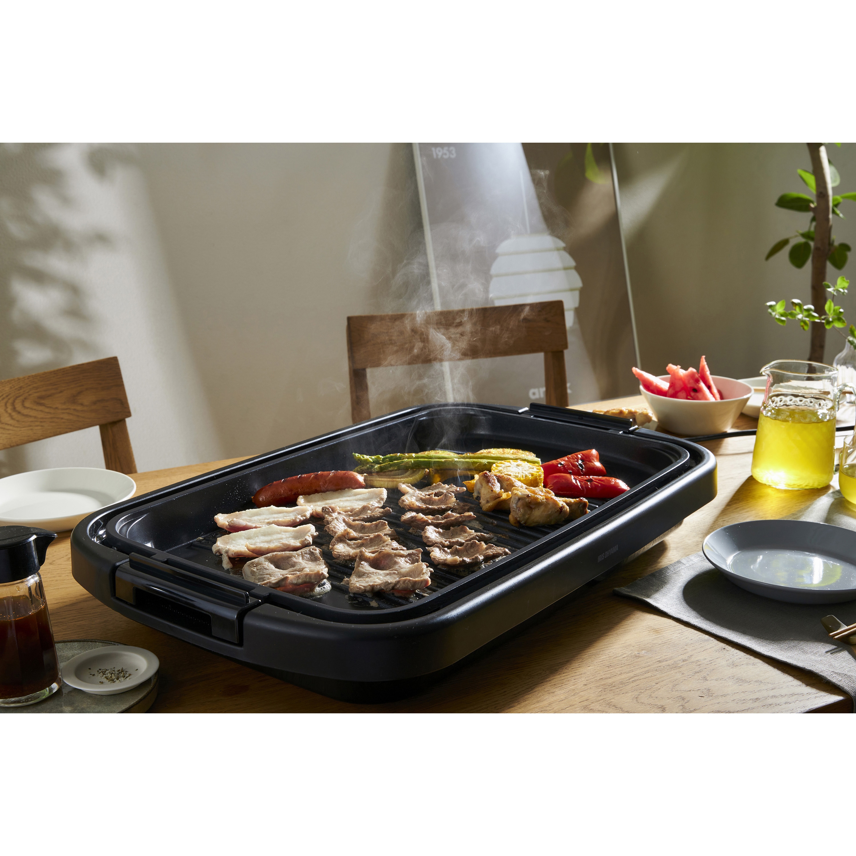 SWHP-012-B ワイドホットプレート2枚 1個 アイリスオーヤマ 【通販