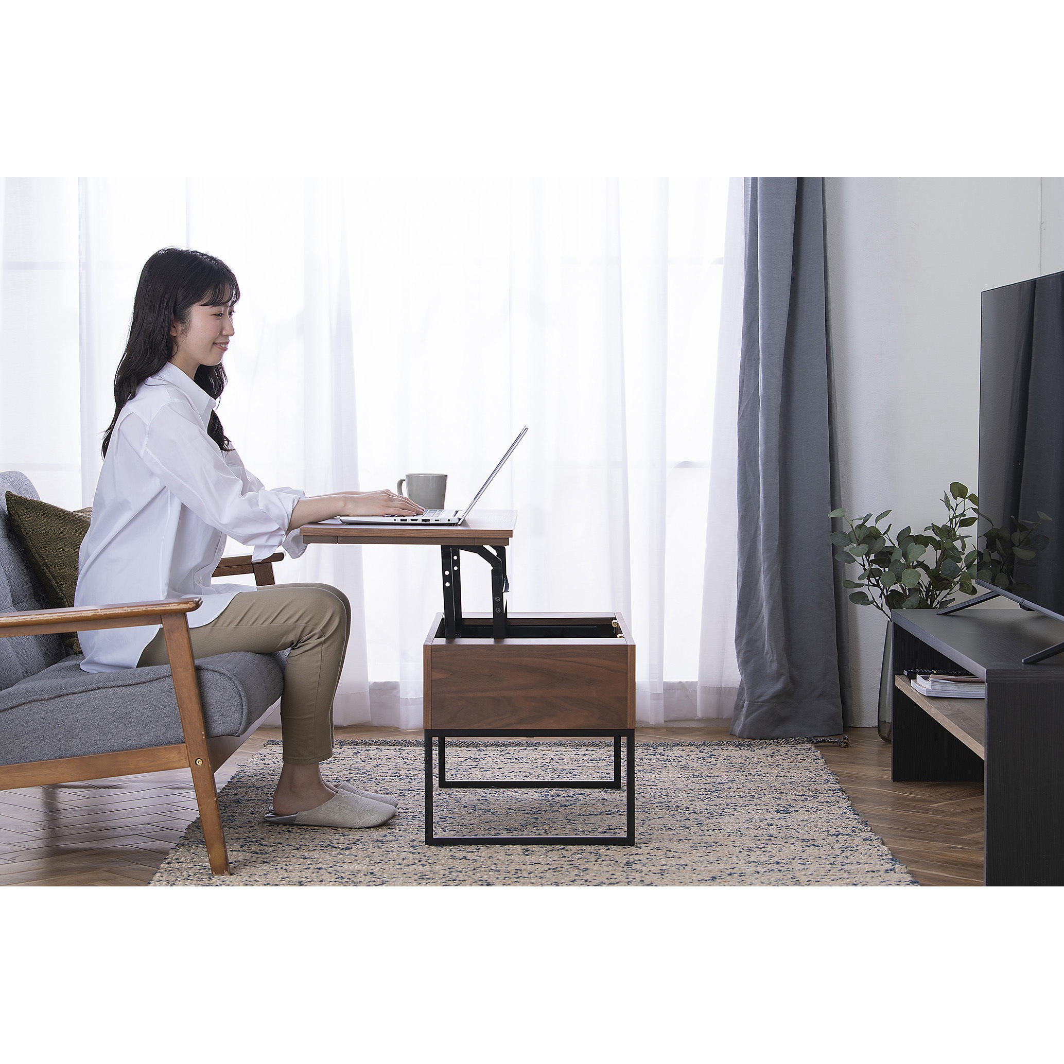 STI-74 昇降テーブル 一体型 1個 アイリスオーヤマ 【通販モノタロウ】