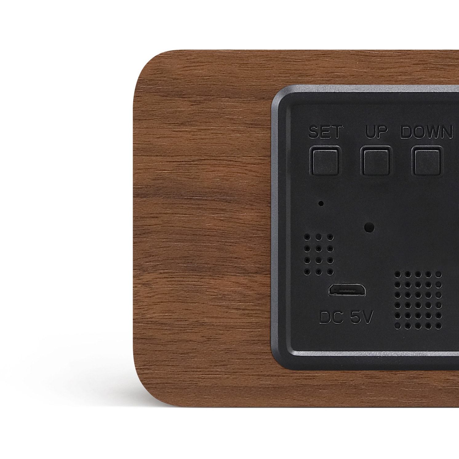 ICW-01WH-T デジタル置時計 アイリスオーヤマ アラーム 温度計 湿度計