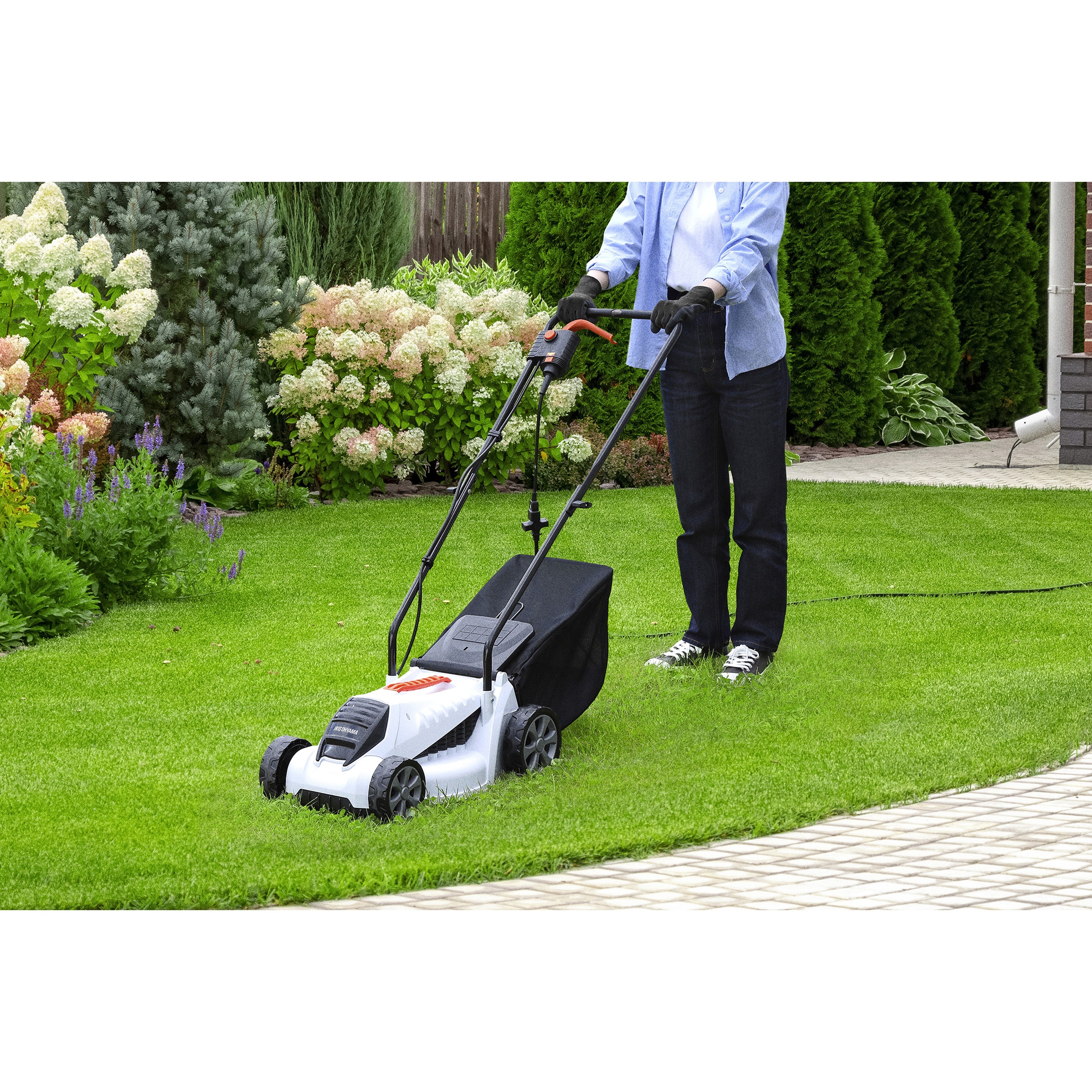 G-320W 電動芝刈機 アイリスオーヤマ 刈込み幅320mm - 【通販モノタロウ】