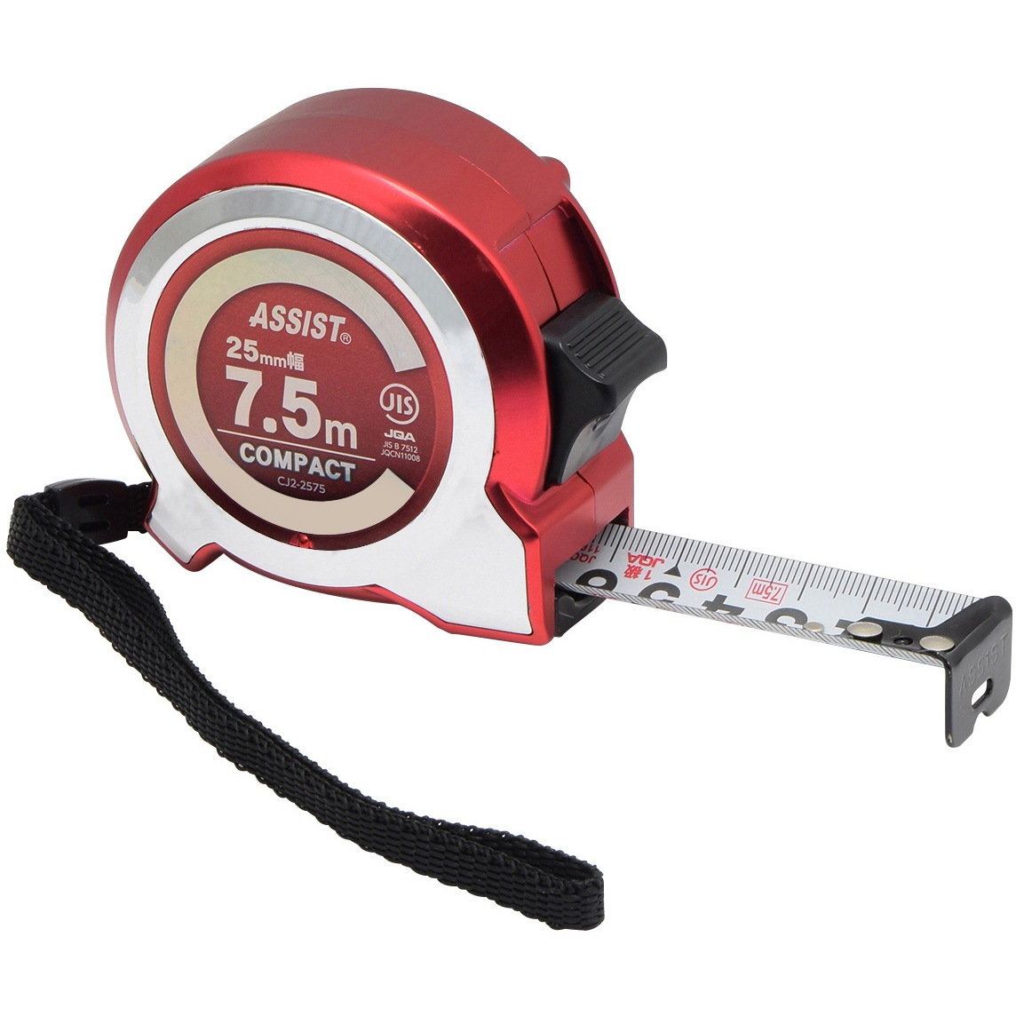 CJ2-2575 コンパクトコンベックスⅡ TAKAGI(高儀) 両面目盛