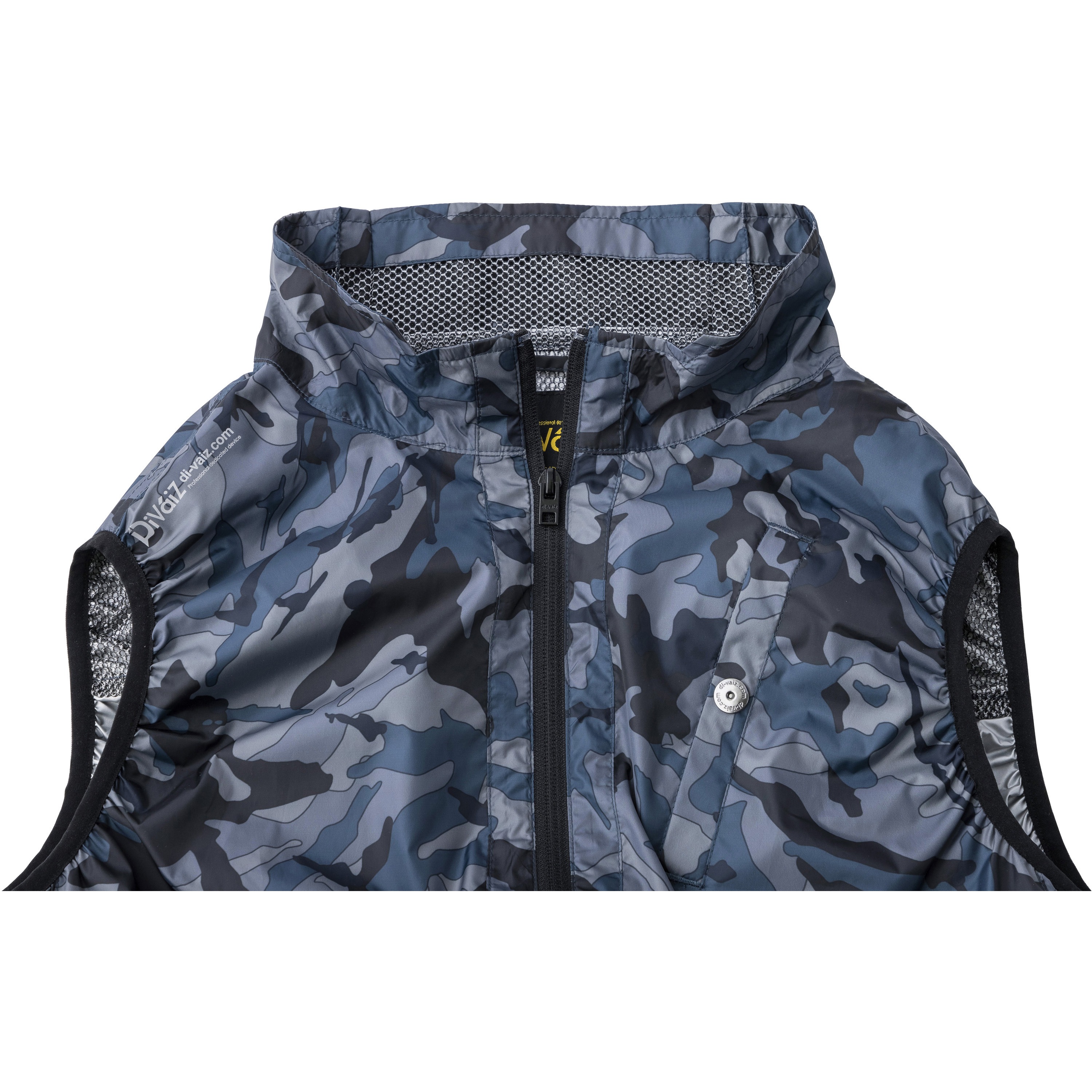 0022AZ-114-M チタンカモフラベスト DiVaiZ 服のみ No.114(迷彩ネイビ